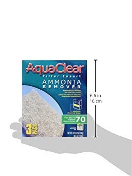 AquaClear 3-Pack Ammonia Remover for 70-Gallon Tanks, 36.6 oz Every